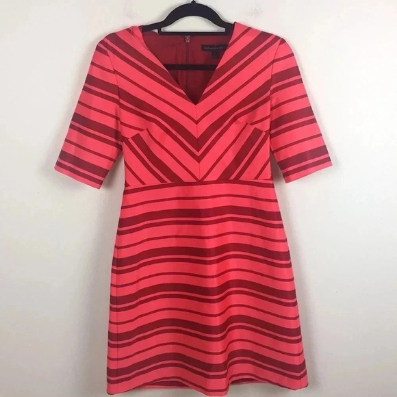 Banana Republic 3/4 Length Sleeve Dress Sz 2 - Picture 2 of 6